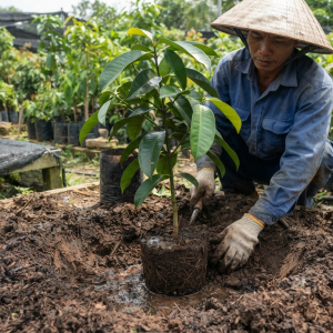 Cây măng cụt giống cần chú ý gì về đất và độ ẩm khi xuống giống?