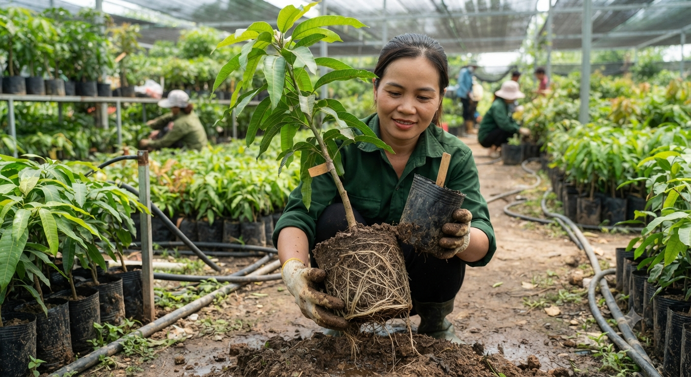 1. Kiểm tra bộ rễ: Nền tảng của sự sống
